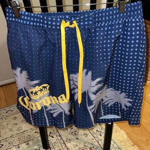 Corona Men’s Bathing Suit Size M Swim Trunks BOUGHT IN MEXICO